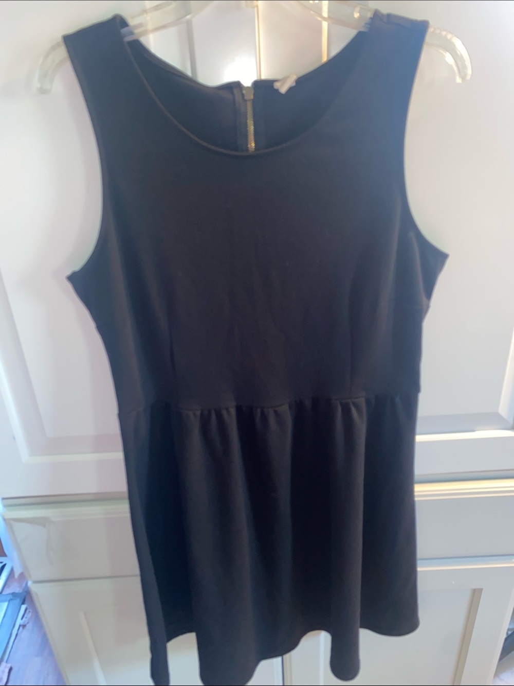 Old Navy Classic Black Sleeveless Fit & Flare Dress